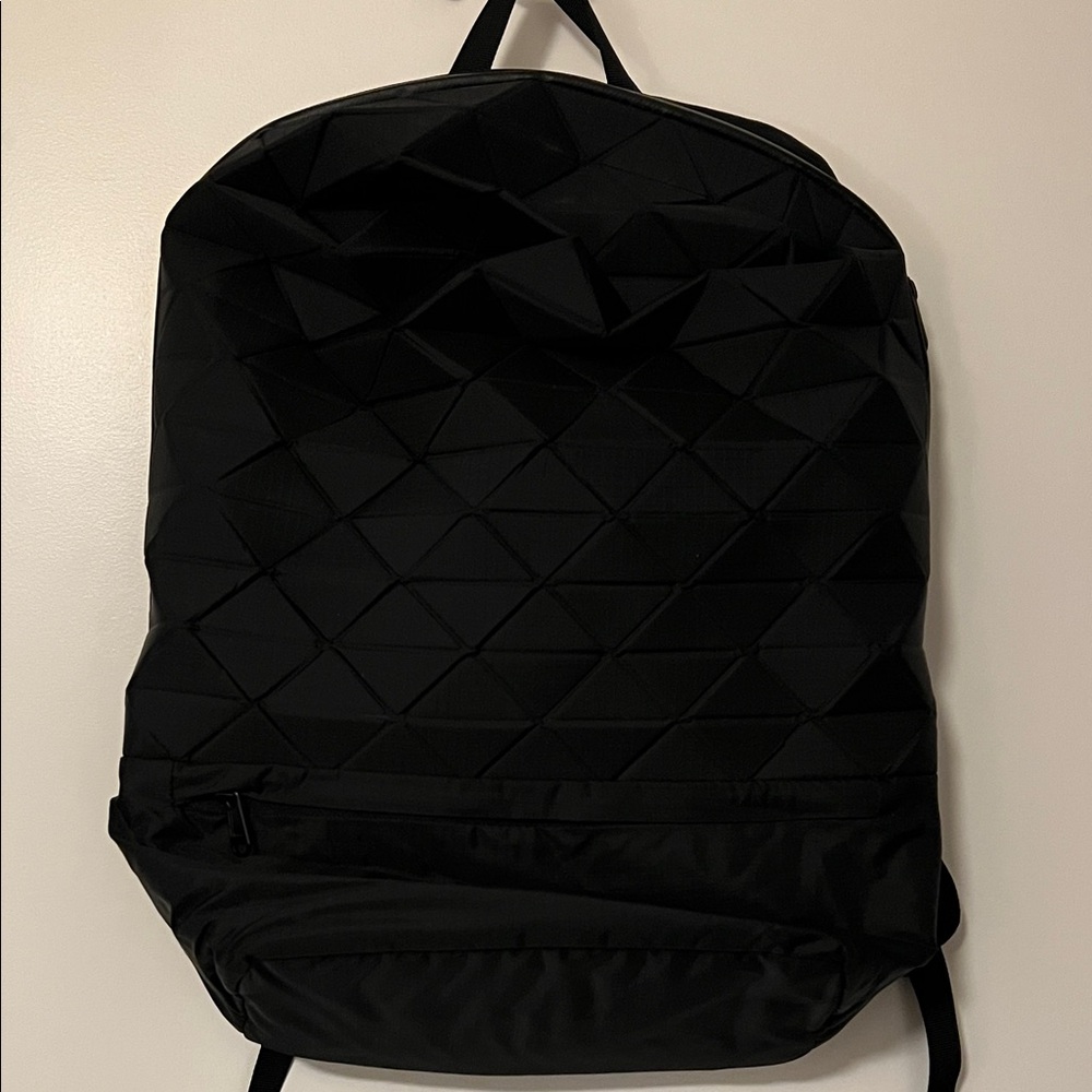 TESSEL Jetpack Black Geometric Backpack